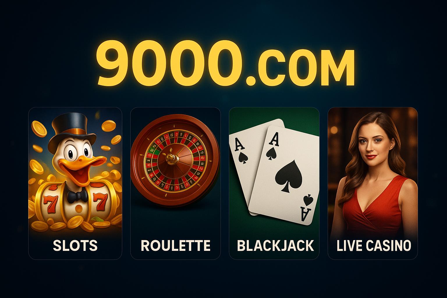 Jogos de cassino online 9000