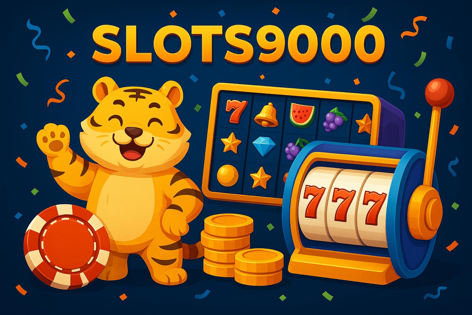 Explore o mundo das slot machines no  9000Casino